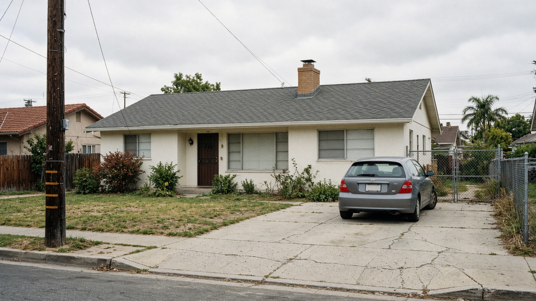 After: Foothill ranch in Glendale with Sierra Gray